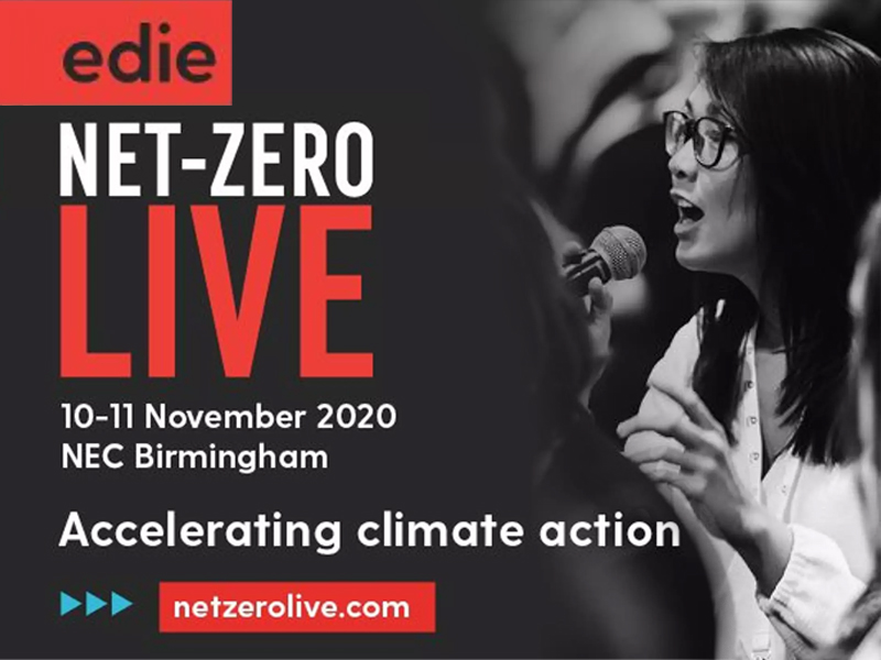 edie’s Net-Zero Live 2020 suspended to 10-11 November 2020