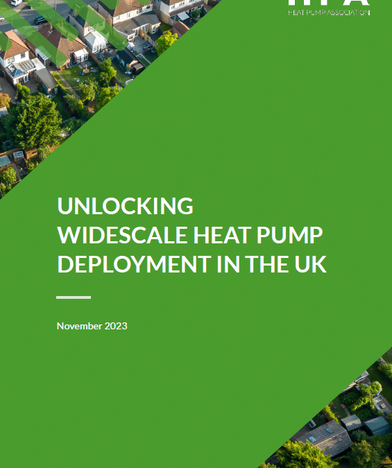 Unlocking Widescale Heat Pump Deployment in the UK: Heat Pump Association’s Landmark Report reveals path to greener future.