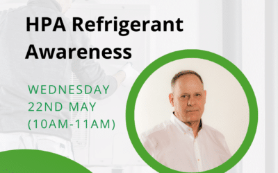 Heat Pump Association to hold a free webinar on Heat Pump Refrigerants.