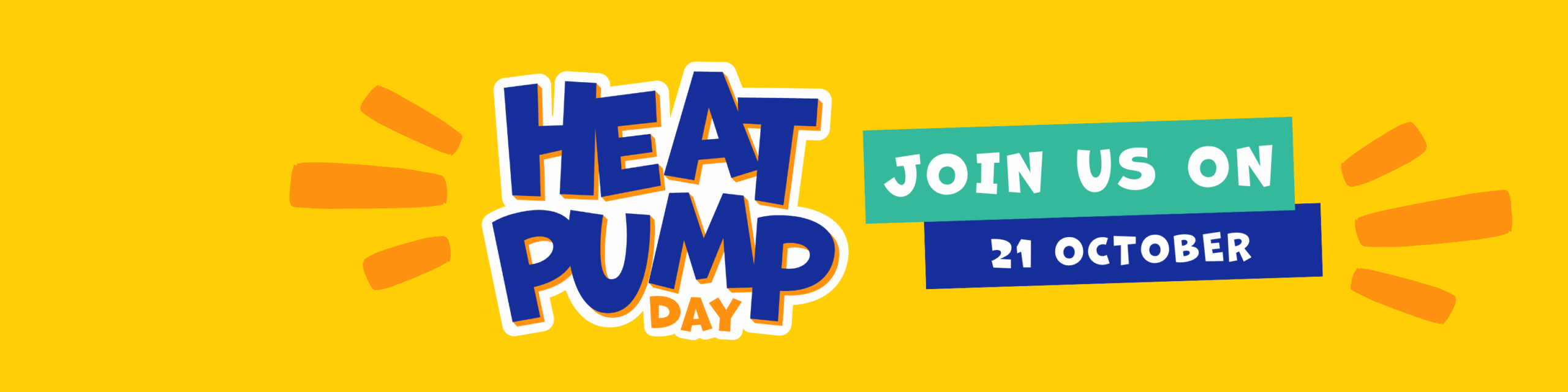 Heat Pump Day - LinkedIn banner Installer Show 2025 icon and date