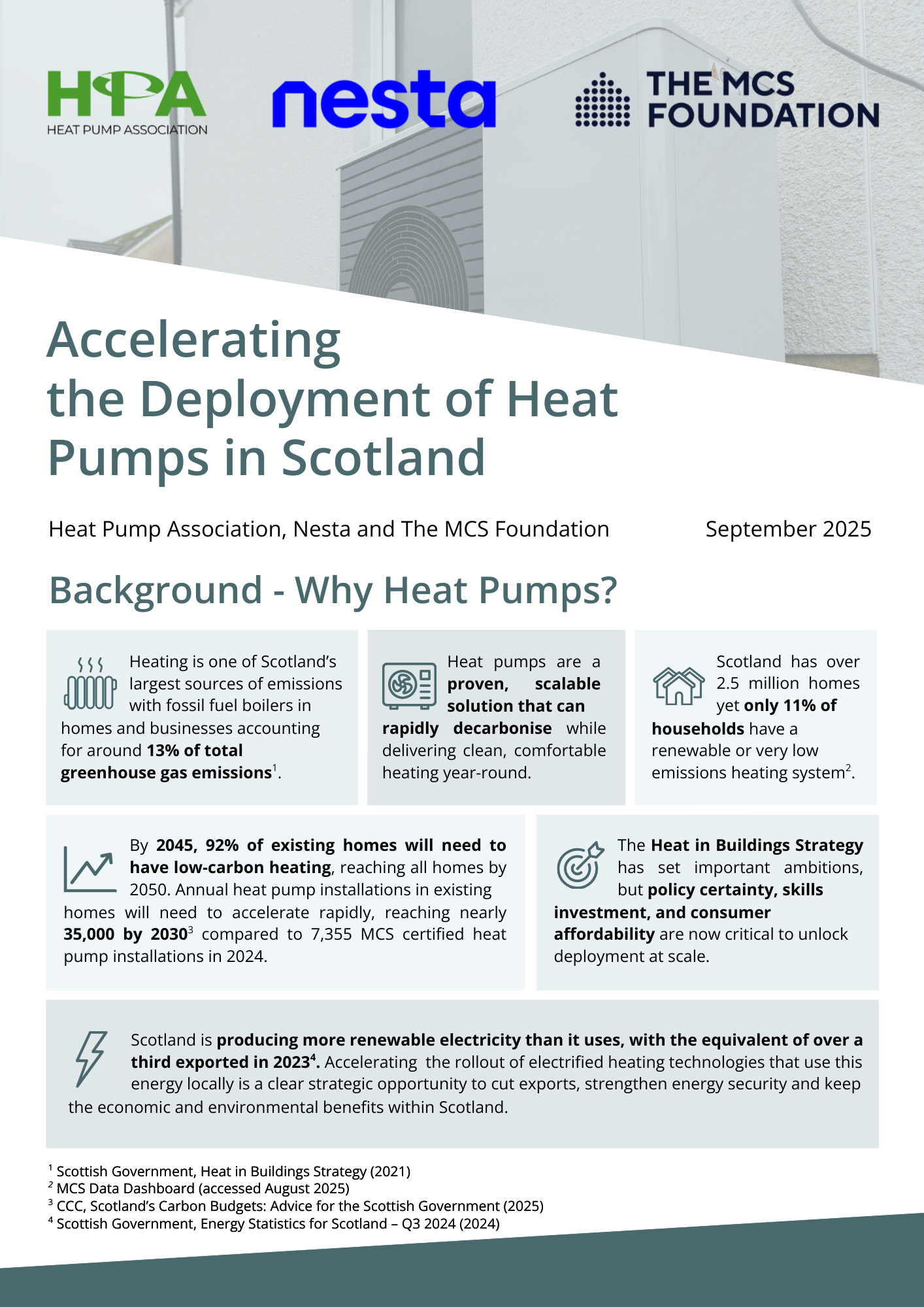 Accelerating Deployment of Heat Pumps in Scotland