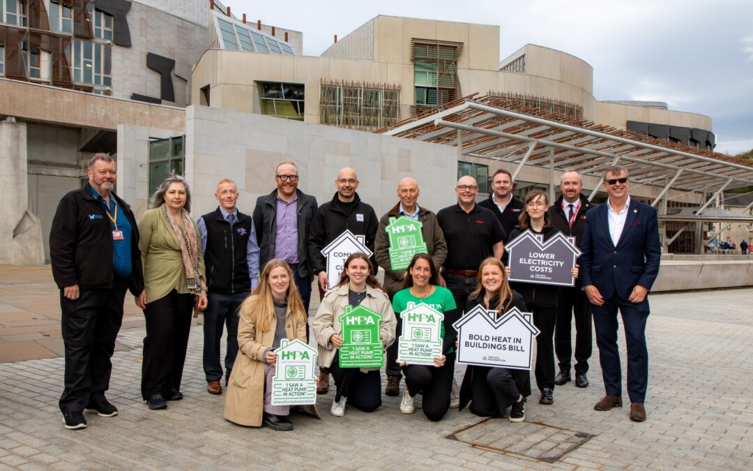 Heat Pump Association take Heat Pumps to Holyrood